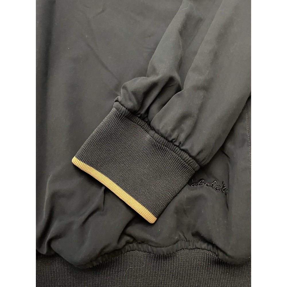 Vtg Cabelas Windcrest Mens Large Pullover Windbreaker Jacket V Neck Navy - Picture 3 of 8